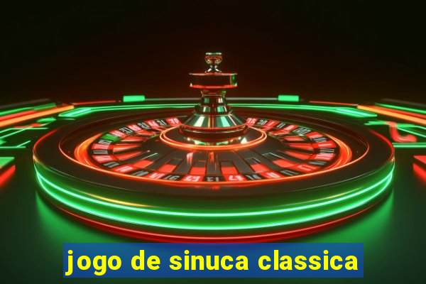 jogo de sinuca classica